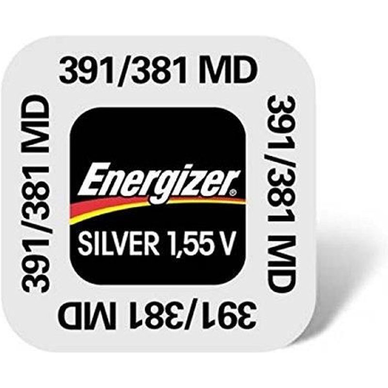 PILE SR1120SW-SR1120W 381-391 OXYDE ARGENT SR55 1.55V 47mAh ENERGIZER