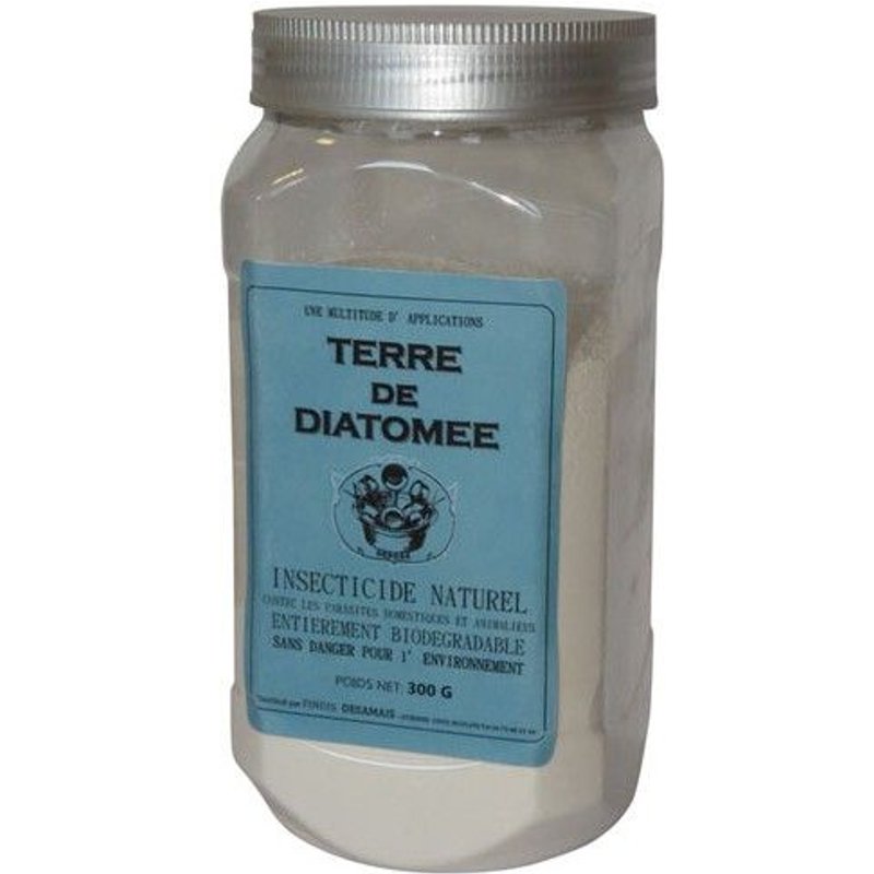 Terre de diatomée 300g insecticide naturel contre les parasites