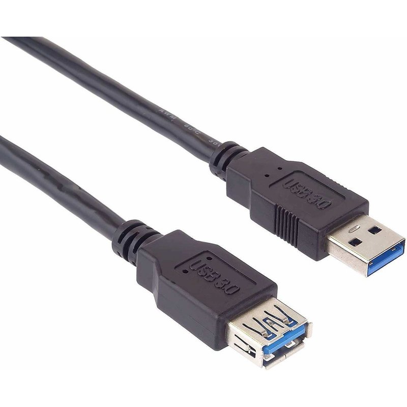 Câble Usb 3.0 A-0,5 M Et(M) - (F) Extension, Noir, Usb 3.0 / 3.1, Câbles Usb, Câbles, Adaptateurs, Commutateurs