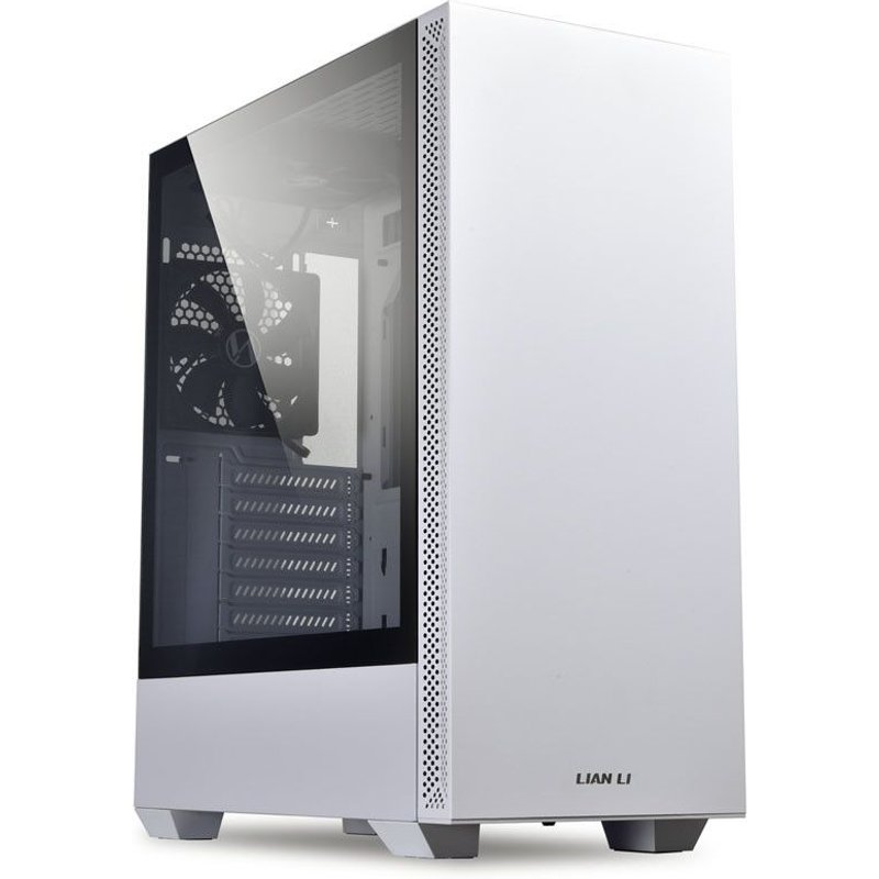 Boitier PC Moyen Tour ATX Lian-Li Lancool 205 avec panneau vitré - Blanc