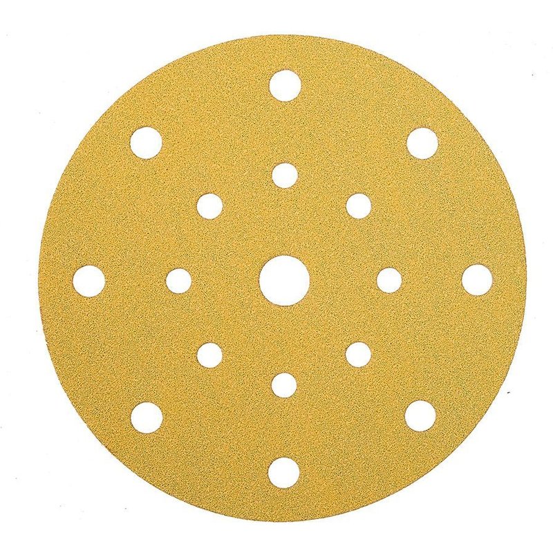 Mirka Abrasif GOLD 150mm Grip 17T, grain 220, 100/unité - 2367909922