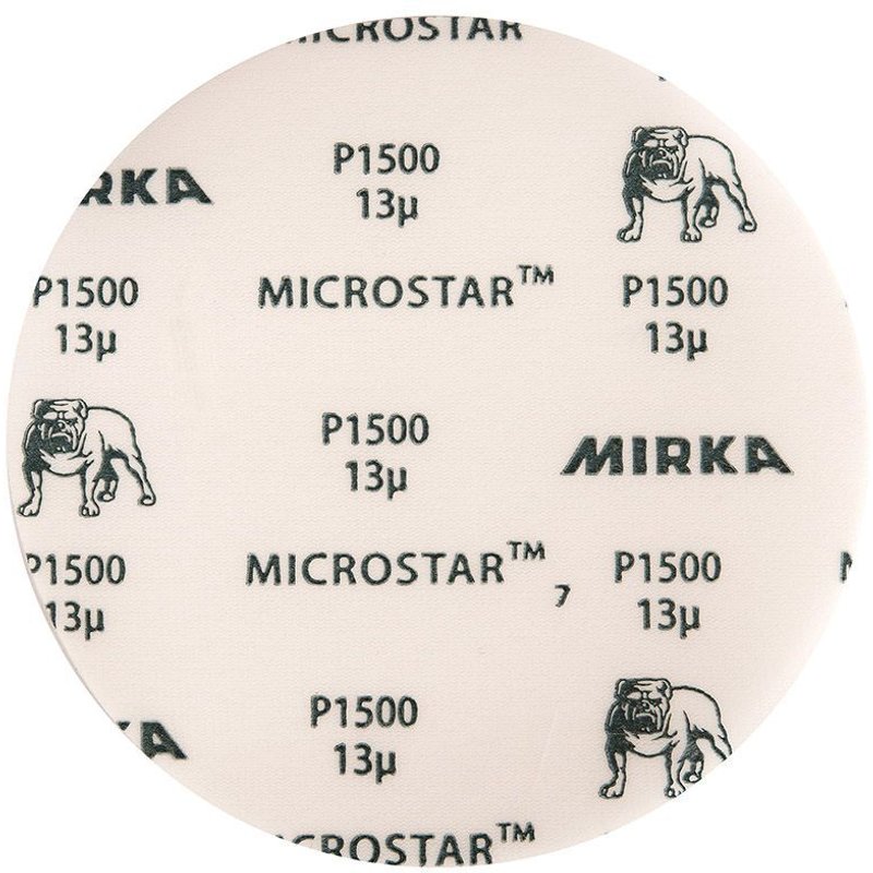 Mirka Abrasif MICROSTAR 150mm, grain 800, 50/unité - FM62205081