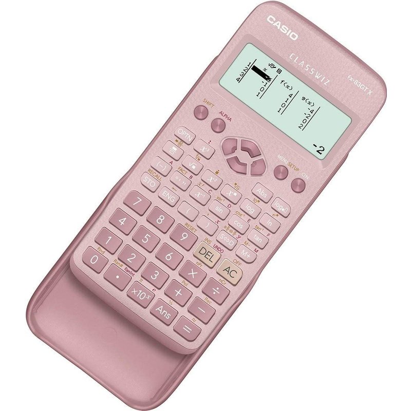 Casio FX-83GT X Calculatrice Scientifique Rose