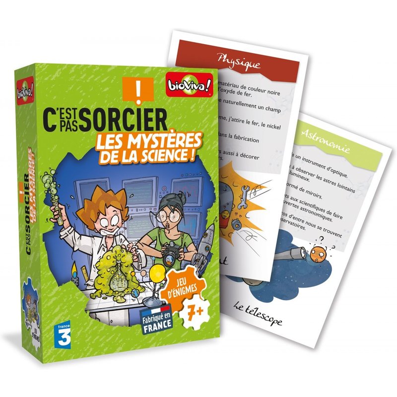 Jeux D'énigmes C'est Pas Sorcier - Mystères Science 1