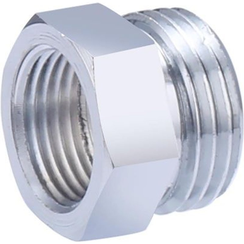 1 mamelon chrome M 1/2 - F 3/8