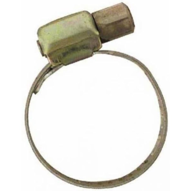 Collier bande ajourée acier