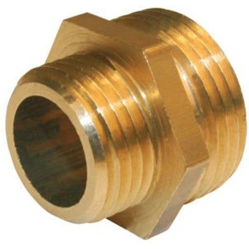 Mamelon réduit double mâle 20 x 27 - 15 x 21