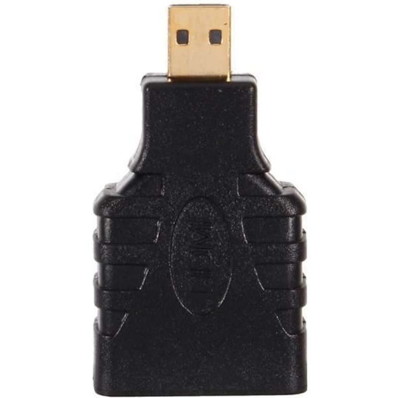 Micro HDMI Type D Mâle Vers HDMI Femelle Adaptateur Connecteur pour téléphone portable LBQ56