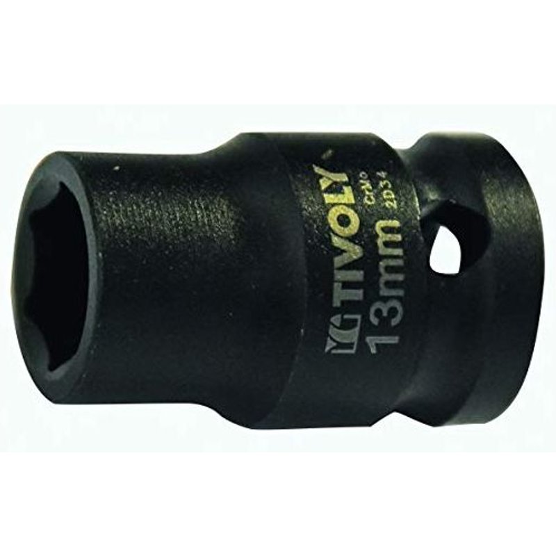 Douille 6 pans à choc carré 1/2 DIAM 13 TIVOLY