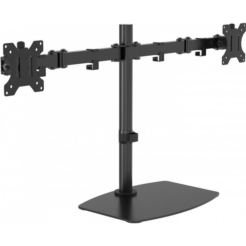 vision vision monitor desk stand black dual