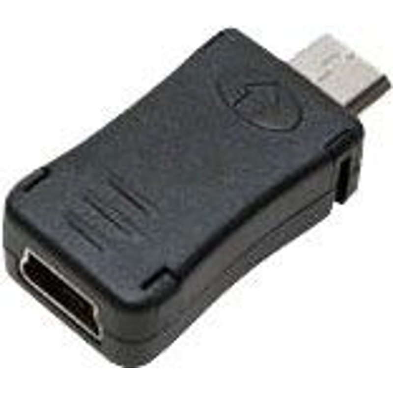 LogiLink Adaptateur USB 2.0, micro USB mâle - mini USB