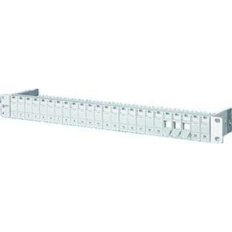 Metz Connect 130920-00KE 24 ports Panneau de brassage fibre optique non équipé 1 UH