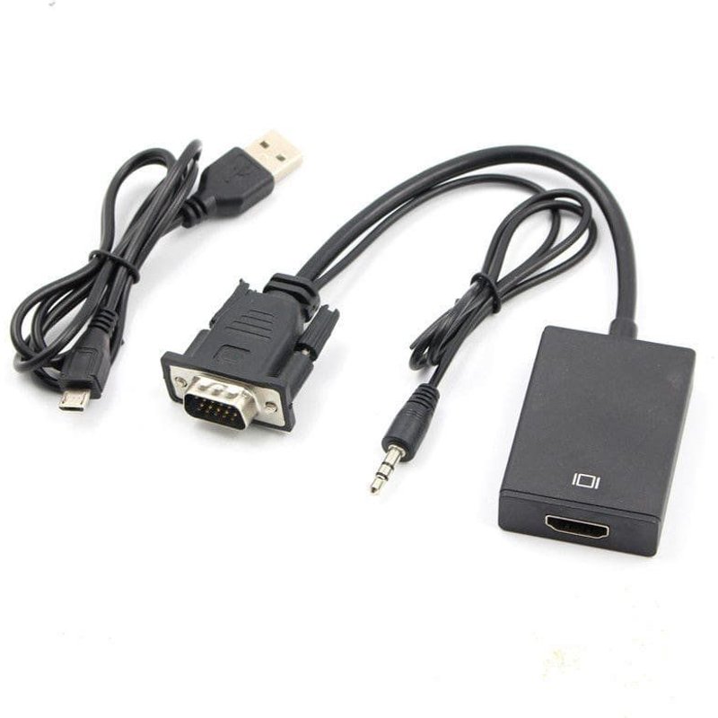 Câble adaptateur VGA vers HDMI