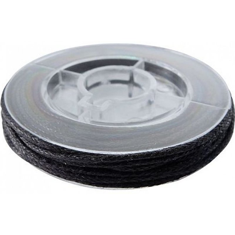 Fil Coton Noir Pour Bracelet Longueur 5m