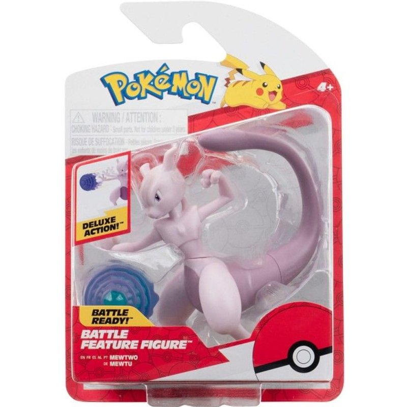 Pokémon - Figurine Battle Feature Mewtwo 10 Cm