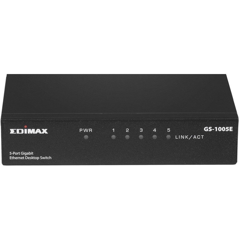 Edimax GS-1005E commutateur réseau Gigabit Ethernet (10/100/1000) Noir