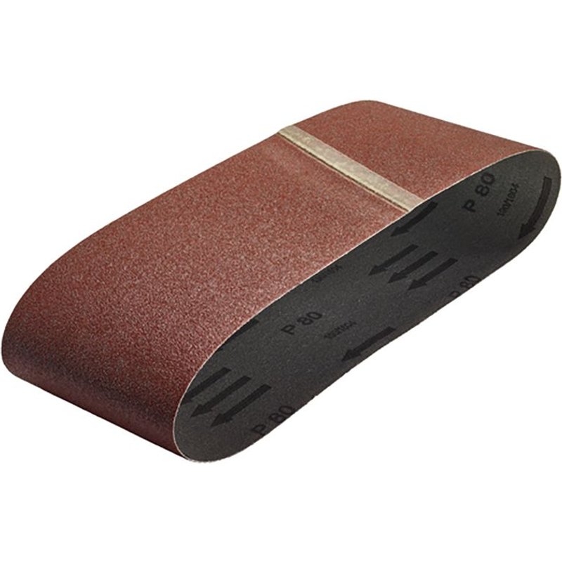 Wolfcraft 3 bandes abrasives, 100 x 690 mm - 3122000