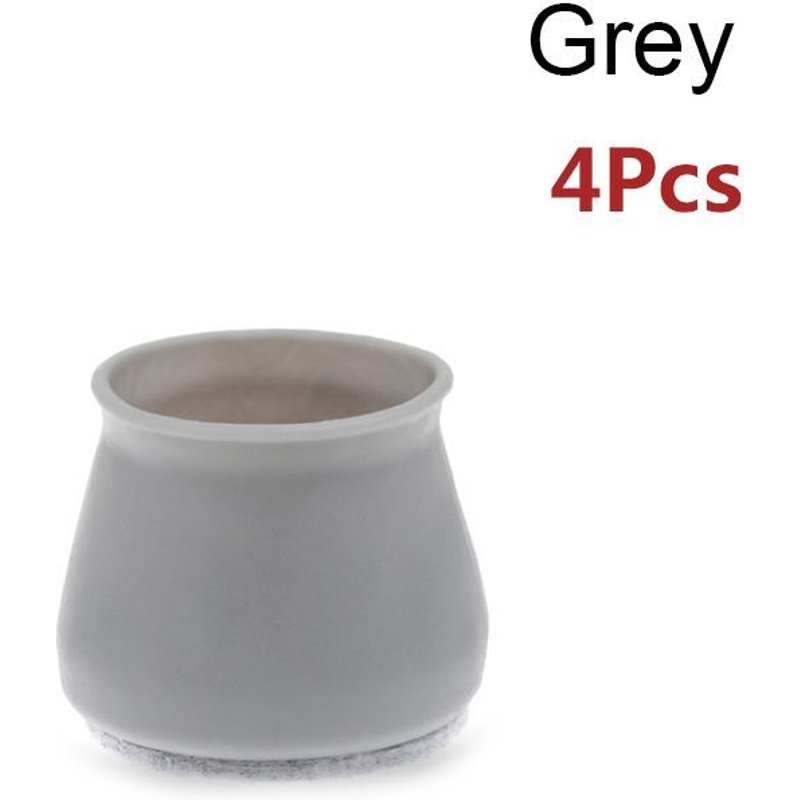 Capuchons De Pieds De Chaise En Silicone, Feutre Non Ald, Housses De Pieds De Table De Meubles, Étui De Protection De Chaise, Protecteurs De Sol, 4 Pièces, 12 Pièces