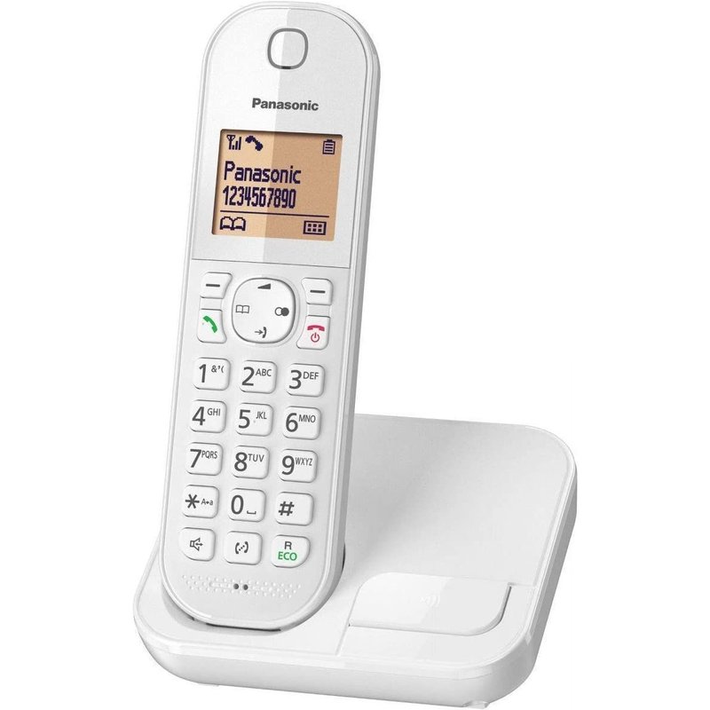téléphone sans Fil dect blanc
