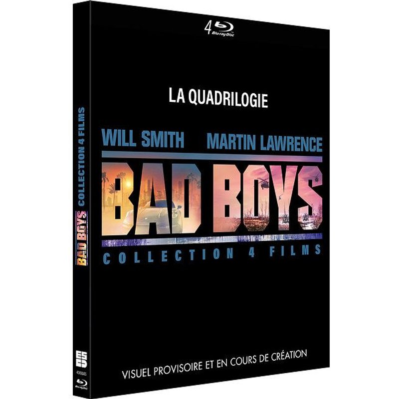 Bad Boys - Collection 4 Films : Bad Boys + Bad Boys Ii + Bad Boys For Life + Bad Boys : Ride Or Die - Blu-Ray