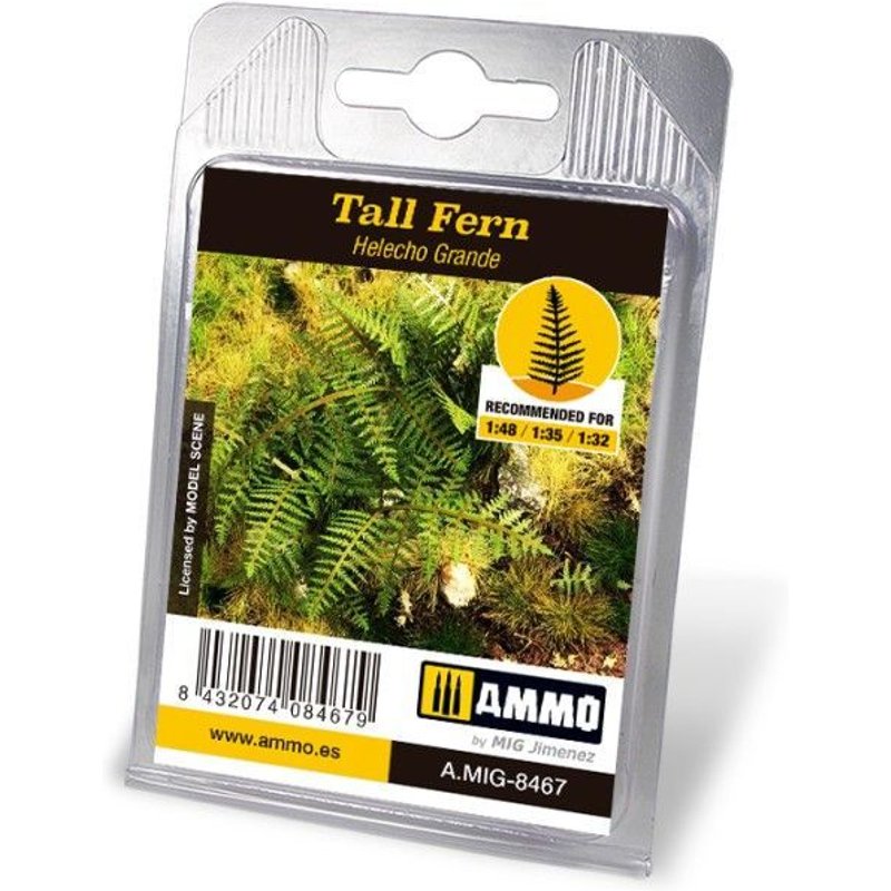 Plantes Découpées Au Laser Mig Jimenez A.Mig-8467 Tall Fern-Mig Jimenez