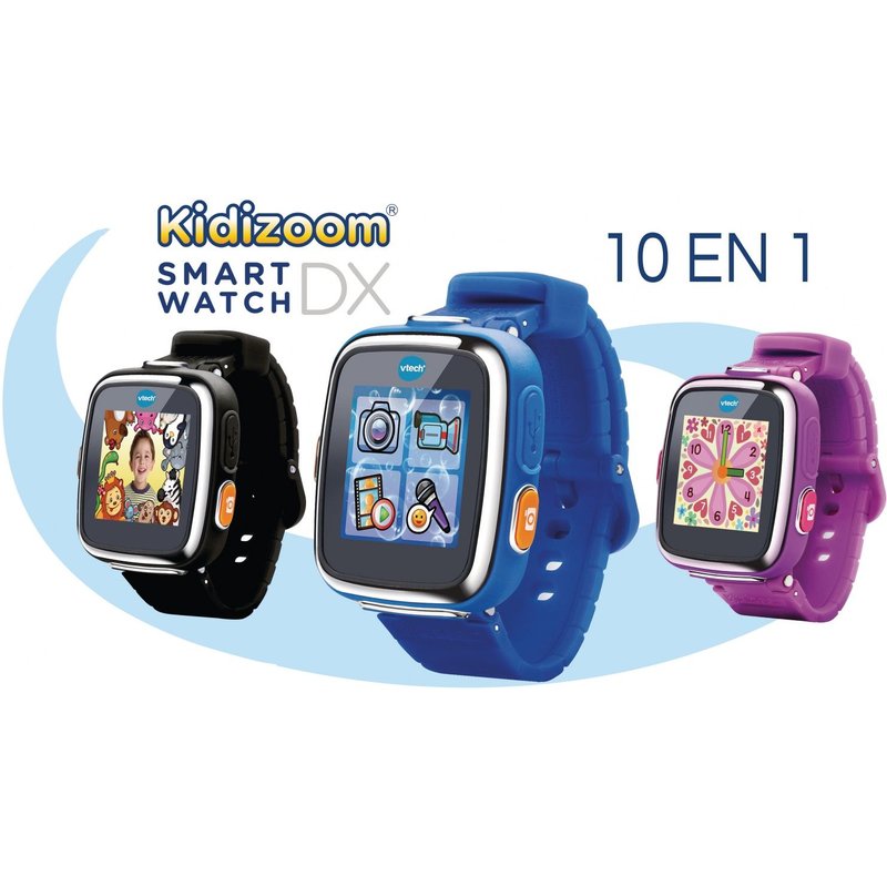 Vtech Kidizoom Smartwatch Connect Dx Bleue - Montre Connectée Pour Enfants