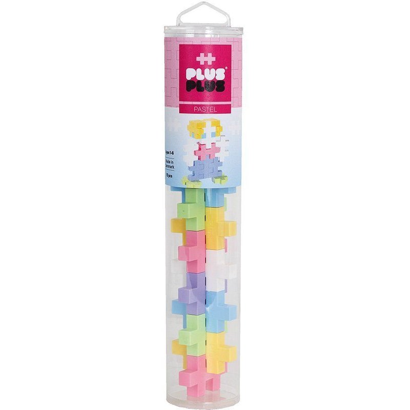 Plus Plus Plus-Plus Tube Midi 15 Pièces Pastel