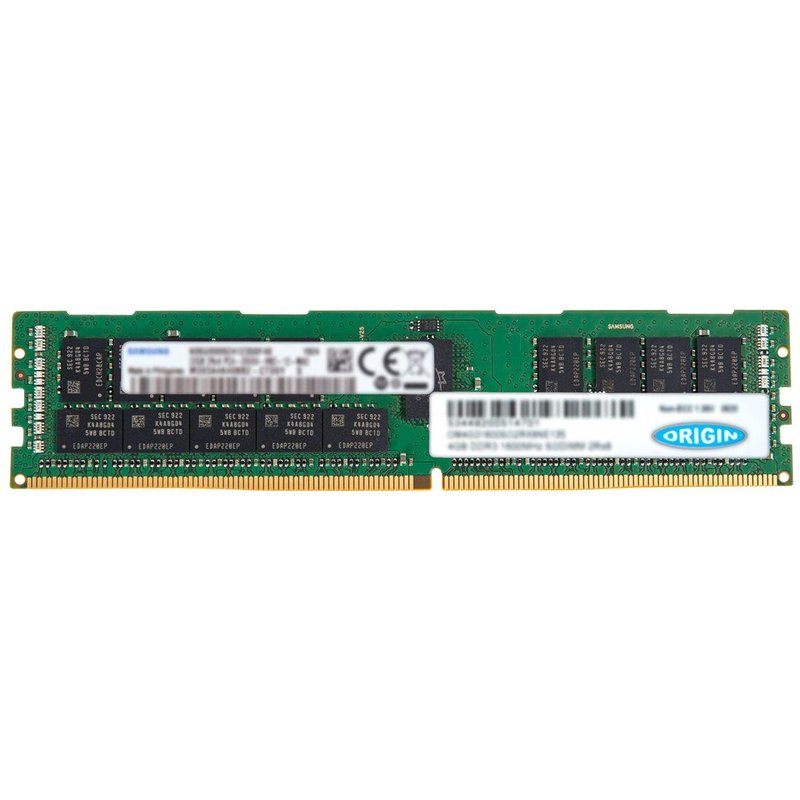 Origin Storage - DDR4 - module - 16 Go - DIMM 288 broches - 2400 MHz / PC4-19200 - 1.2 V - mémoire enregistré - ECC