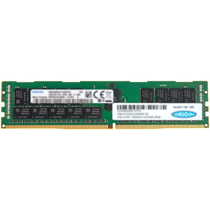 Origin Storage - DDR4 - module - 8 Go - DIMM 288 broches - 2666 MHz / PC4-21300 - 1.2 V - mémoire enregistré - ECC - pour HP Workstation Z4 G4, Z6 G4, Z8 G4