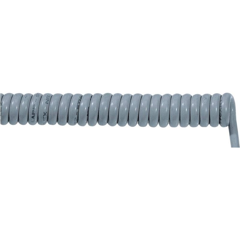 LappKabel 73220304 Câble spiralé UNITRONIC® SPIRAL LiF2Y11Y 500 mm/ 2000 mm 2 x 0.14 mm² gris1 pc(s)
