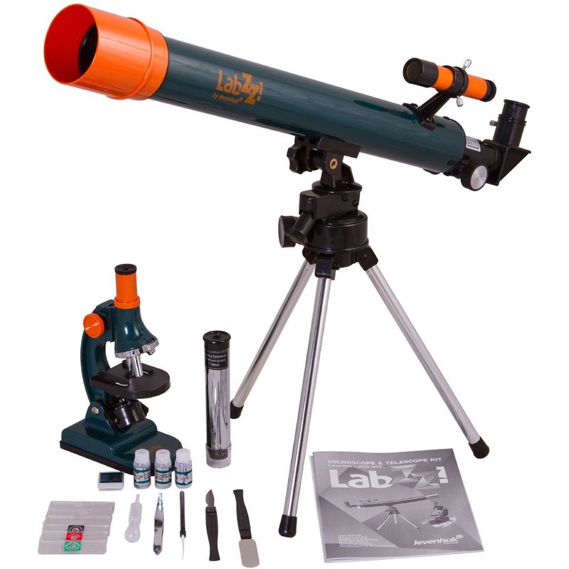 Kit Microscope Et Télescope Levenhuk Labzz Mt2