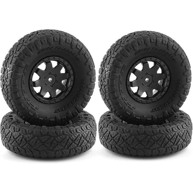 4 Pièces En Caoutchouc Pneu Roue Pour Mini-Z Mini Z Rc Chenille Voiture De Rechange Accessoires