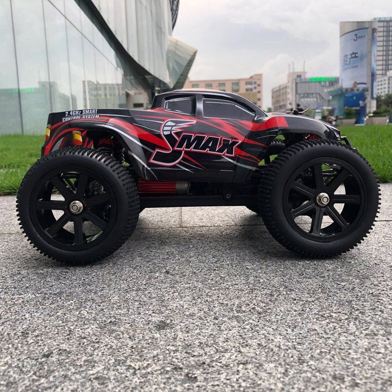 4 Pièces Séries 87mm Grand Pneus Roue De Pneu Pour Hobby Smax 1621 1625 1631 1635 1651 1655 1/16 Mise À Niveau Voiture Télécommandée,1