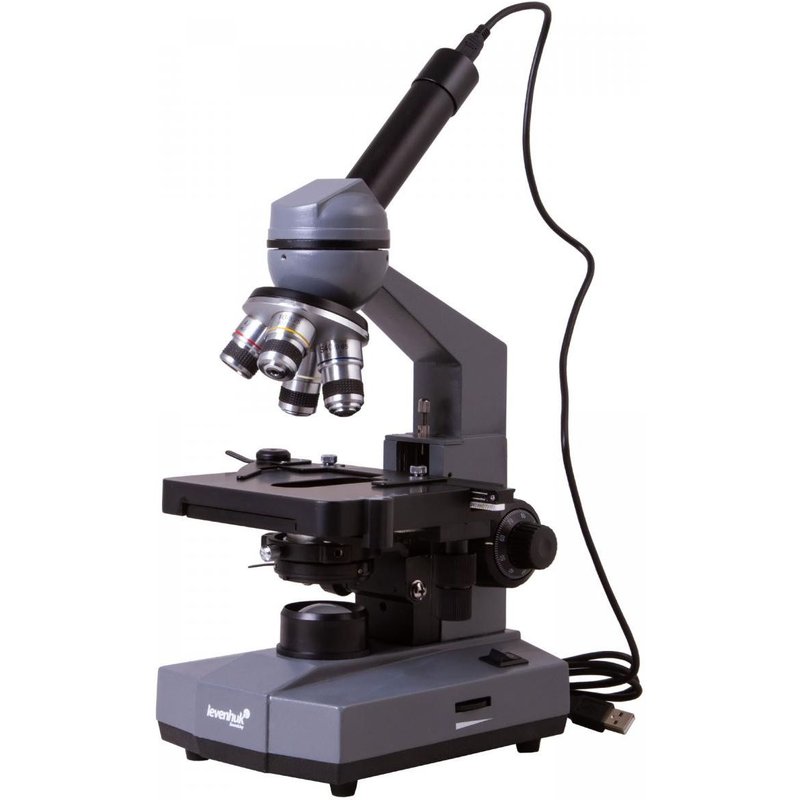 Microscope Monoculaire Numérique Levenhuk D320l Base 3m