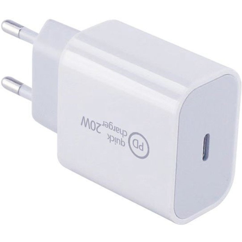 Chargeur 20w Adaptateur Secteur Usb-C Chargeur Rapide Pour Iphone 12