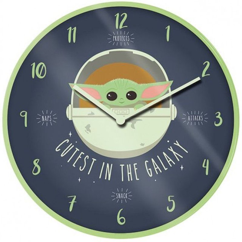 Noname Star Wars - Cutest In The Galaxy - Horloge En Plastique Diamètre 25cm