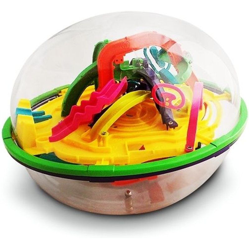 Casse-Tête Labyrinthe 3d En Forme De Boule Avec 208 Étapes