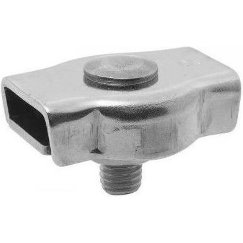 Serre-câble plat 1 boulon acier zingué Ø4 mm VISO - 4 pièces - SCP144SB