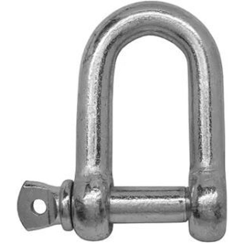 Manille droite standard acier zingué VISO Ø8 - MAN8E