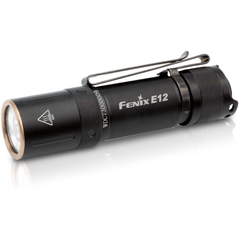 FENIX E12 V2.0 AA FLASHLIGHT 160 Lumen Noir