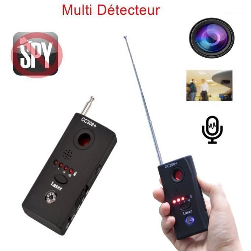 CC308+ Multi Détecteur micro et caméra espion SCB65