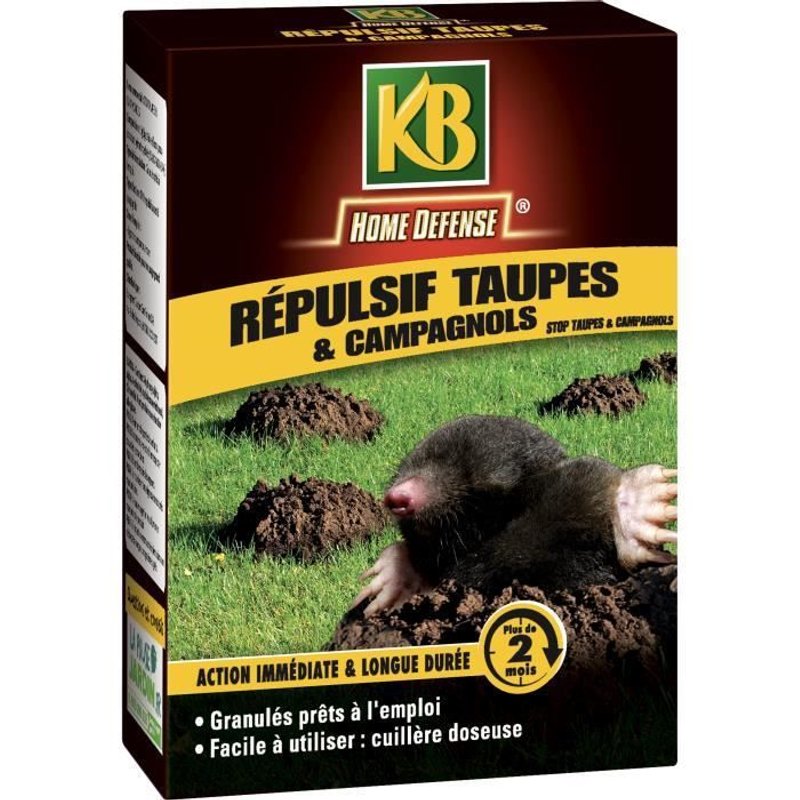 KB Répulsif Taupes et Campagnols - 150 Gr