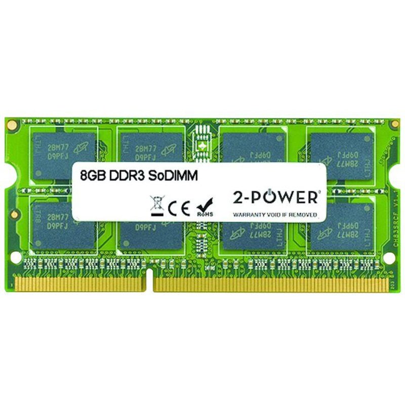 2-Power - DDR3 - module - 8 Go - SO DIMM 204 broches - 1600 MHz / PC3-12800 - CL11 - mémoire sans tampon - non ECC