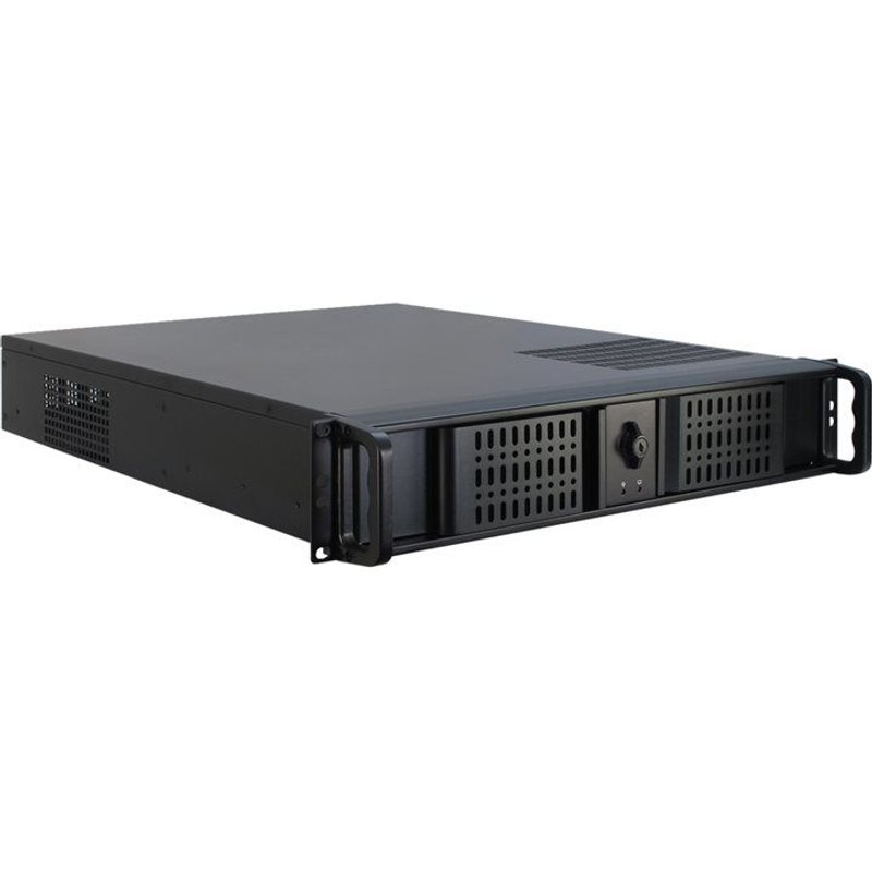 Inter-Tech IPC 2U-2098-SL - Montable sur rack - 2U - ATX - pas d'alimentation (ATX) - USB