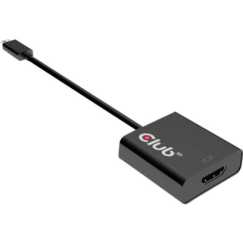 Club 3D USB 3.1 Type C to HDMI 2.0 UHD 4K Active Adapter - Adaptateur vidéo externe - USB-C 3.1 - HDMI