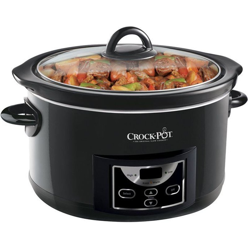 Crock-Pot SCCPRC507-B - Mijoteuse - 4.7 litres - brillant noir