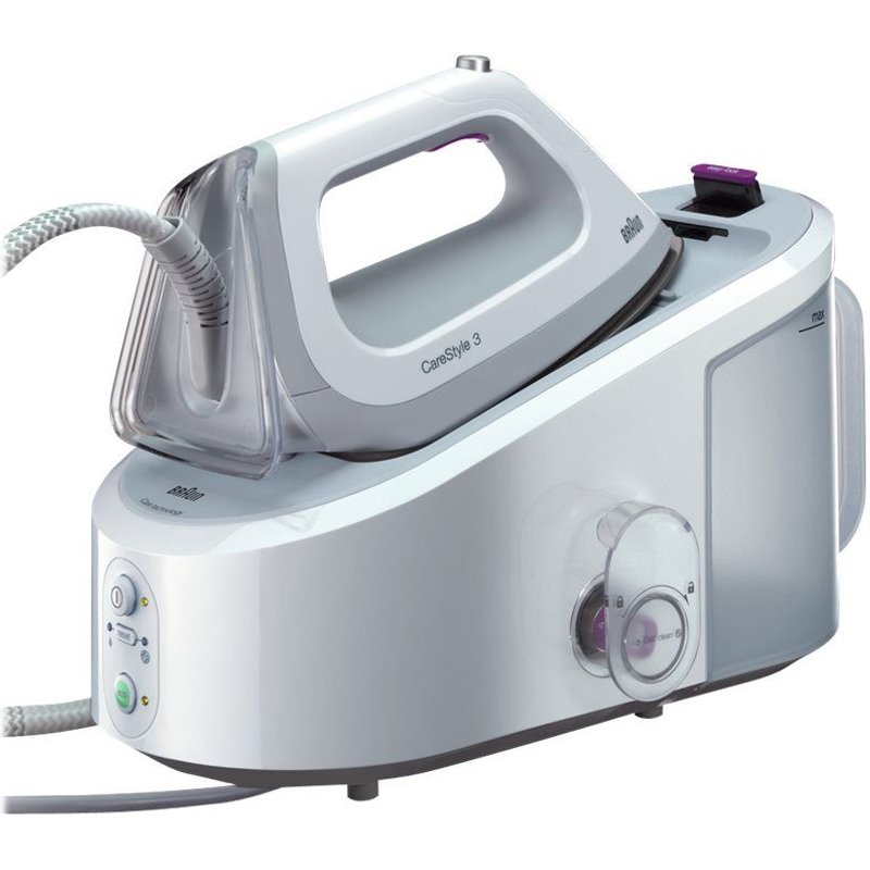 Braun CareStyle 3 IS 3044 - Centrale vapeur Blanc / violet