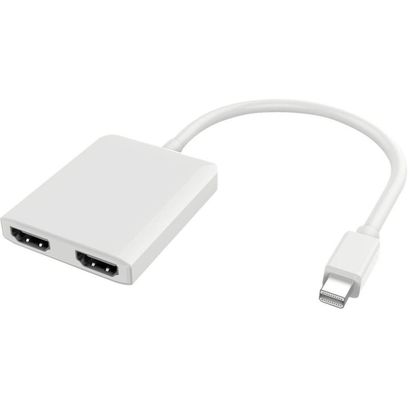 Premiumcord - Adaptateur Vidéo - Mini Displayport Mâle Pour Hdmi Femelle - 20 Cm - Blanc - Support 4k