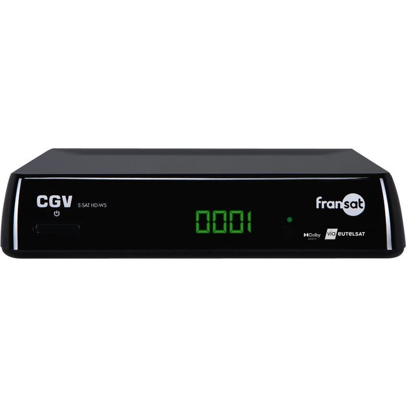 CGV E-Sat HD-W5 - Récepteur de télévision par satellite - Fransat