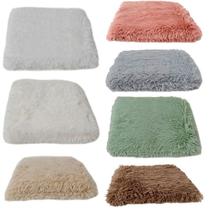 150x165cm Bébé Photographie Accessoire Photo Couverture Douce Enveloppe De Mohair Emmaillotage P31b